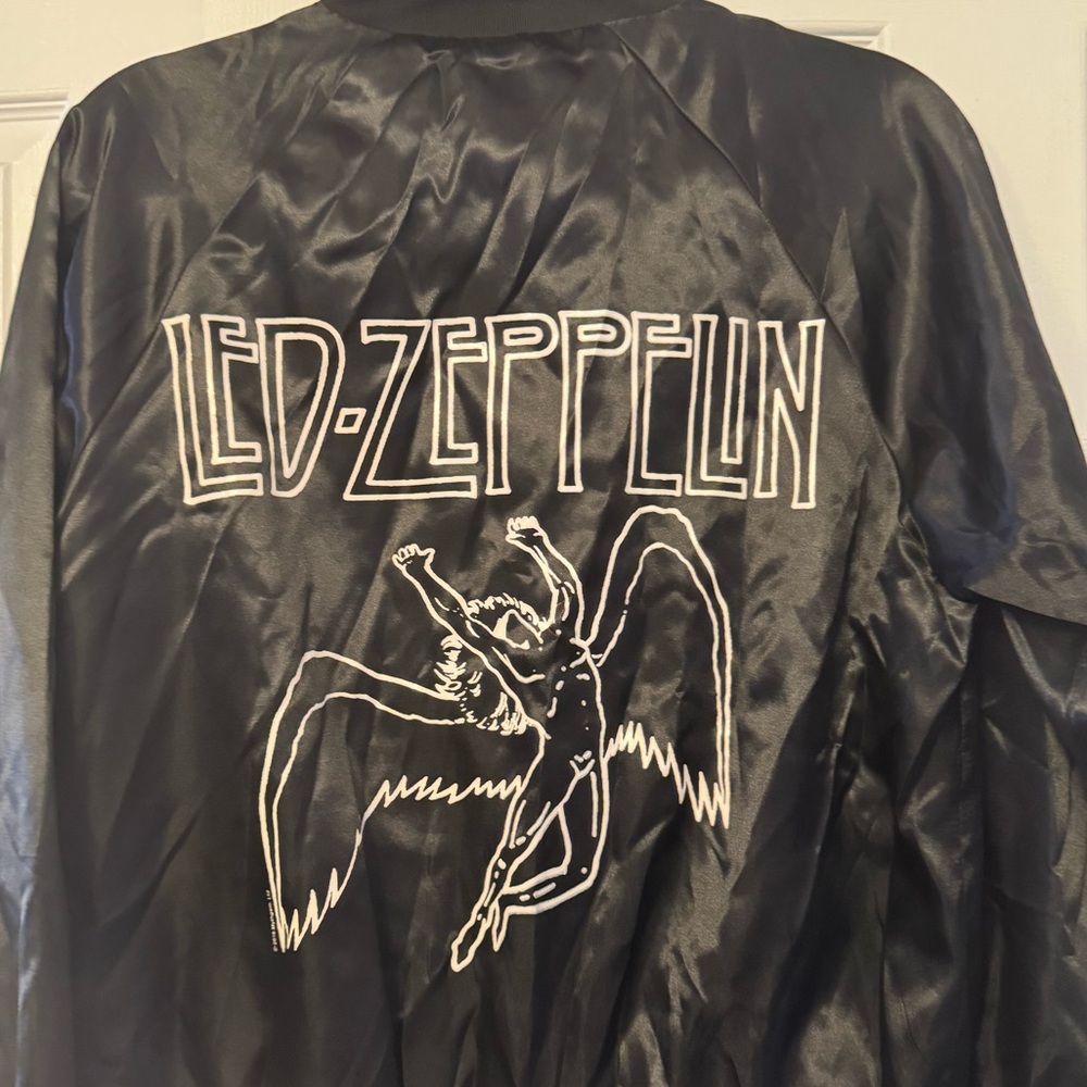 Led Zeppelin Black Performance Jacket - image 1